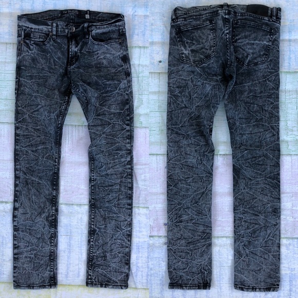 RUDE 30x32 Super Skinny Acid Wash Men’s Jeans - Picture 7 of 8